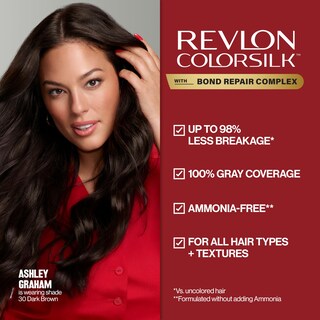Foto 4 | Tinte Para El Cabello Revlon Colorsilk 60 Rubio Cenizo Oscuro 100% Gris Cover - Venta Internacional.
