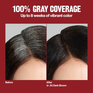 Foto 7 | Tinte Para El Cabello Revlon Colorsilk 60 Rubio Cenizo Oscuro 100% Gris Cover - Venta Internacional.
