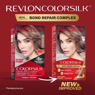 Foto 2 | Tinte Para El Cabello Revlon Colorsilk W/ Bond Repair Complex 72b Mushroom - Venta Internacional.