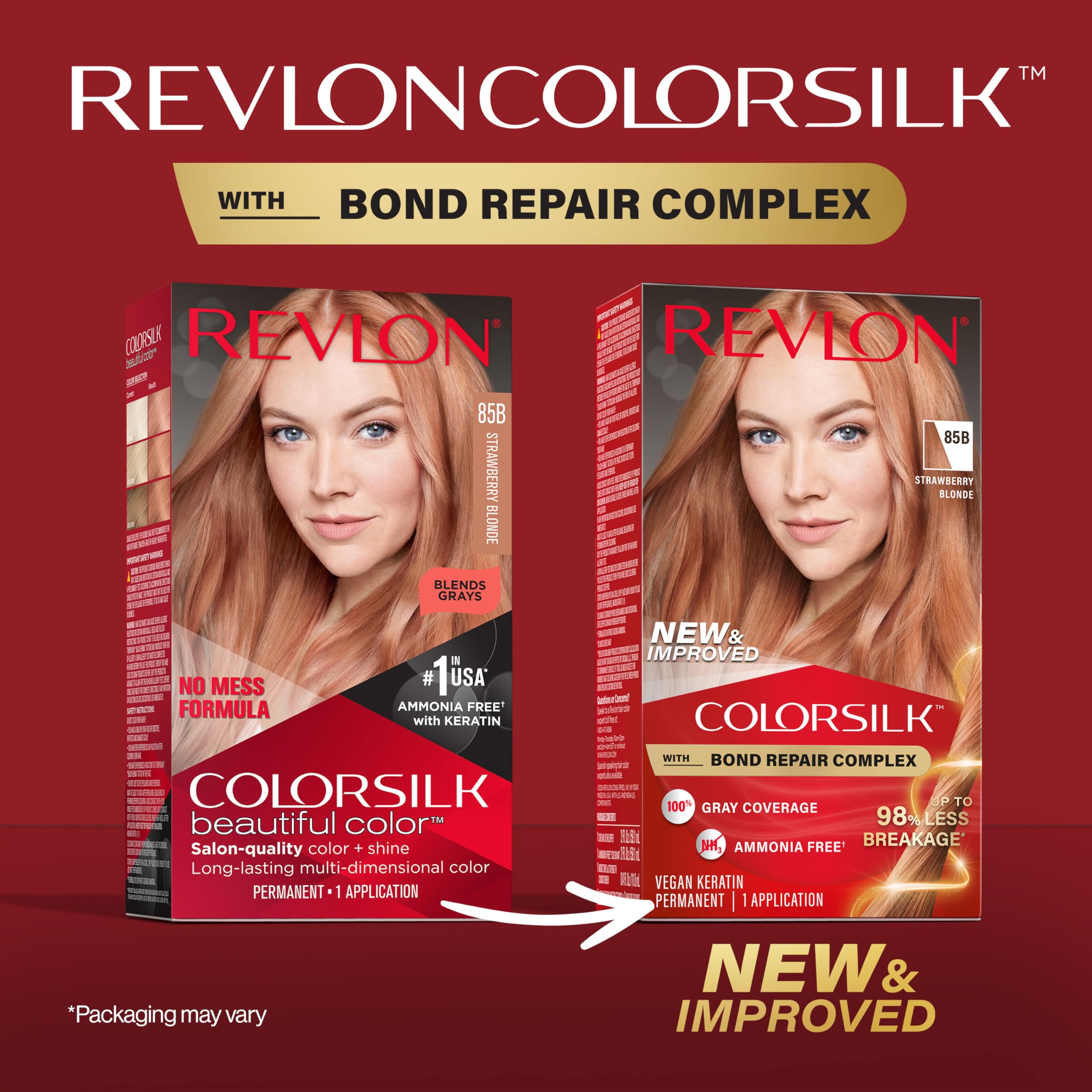 Foto 3 pulgar | Tinte Para El Cabello Revlon Colorsilk 85b Rubio Fresa (paquete De 3) - Venta Internacional.