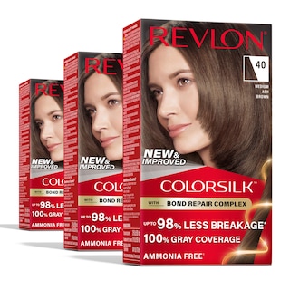 Foto 1 | Tinte Para El Cabello Revlon Colorsilk Con Bond Repair Complex 40 Medium Ash - Venta Internacional.