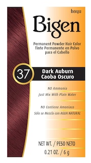 Foto 1 | Hair Color Bigen Permanent Powder #37 Dark Castaño Paquete de 12 - Venta Internacional