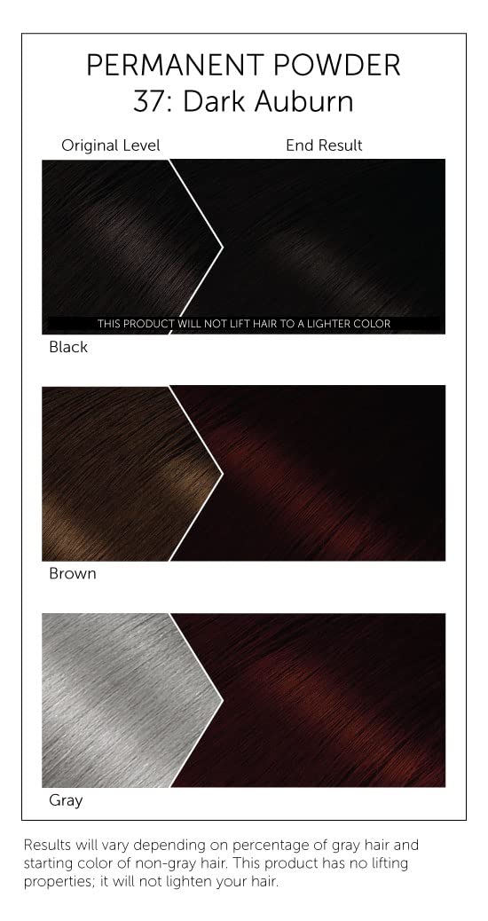 Foto 4 pulgar | Hair Color Bigen Permanent Powder #37 Dark Castaño Paquete de 12 - Venta Internacional