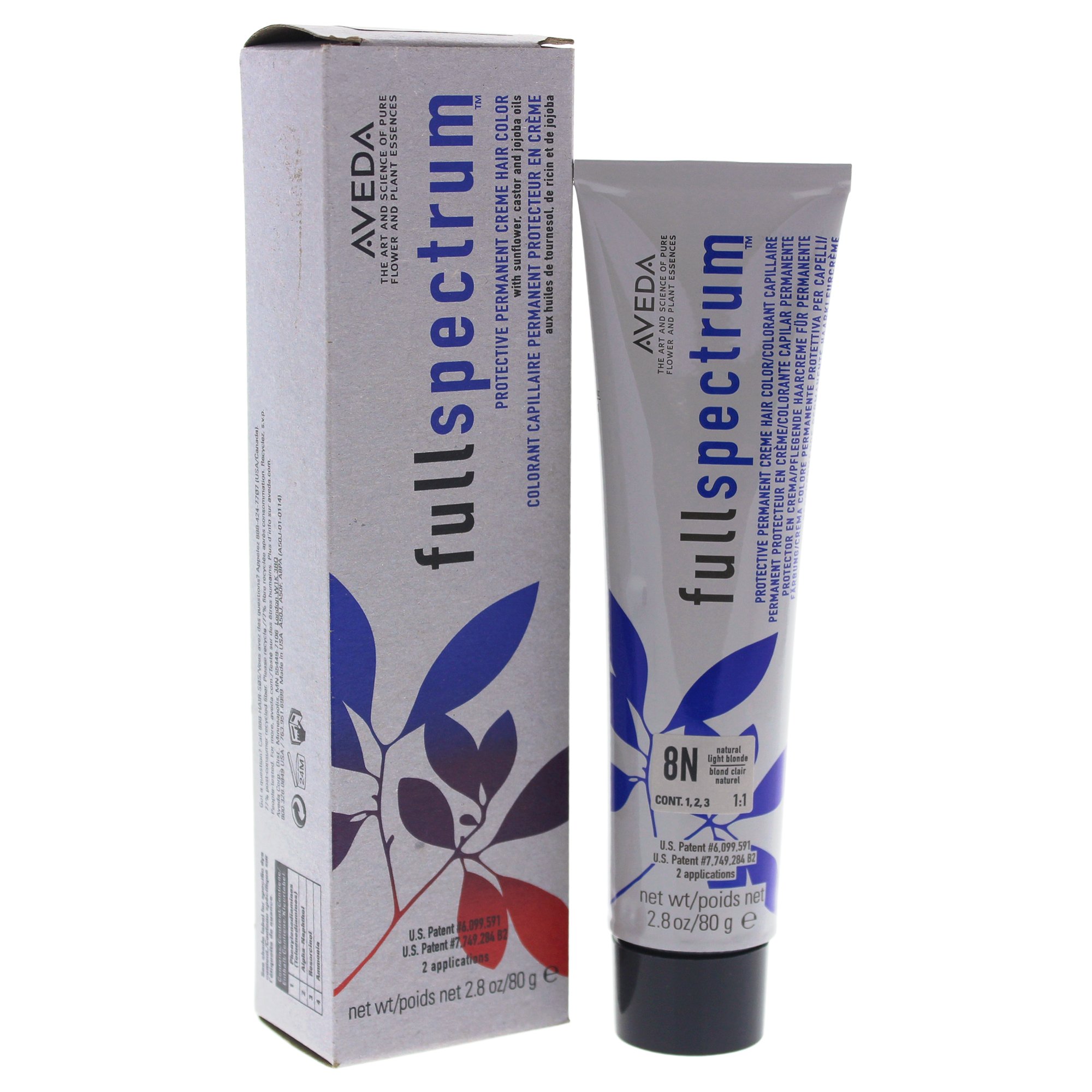 Haircolor Aveda, Protector De Espectro Completo, Permanente, Rubio Claro - Venta Internacional.