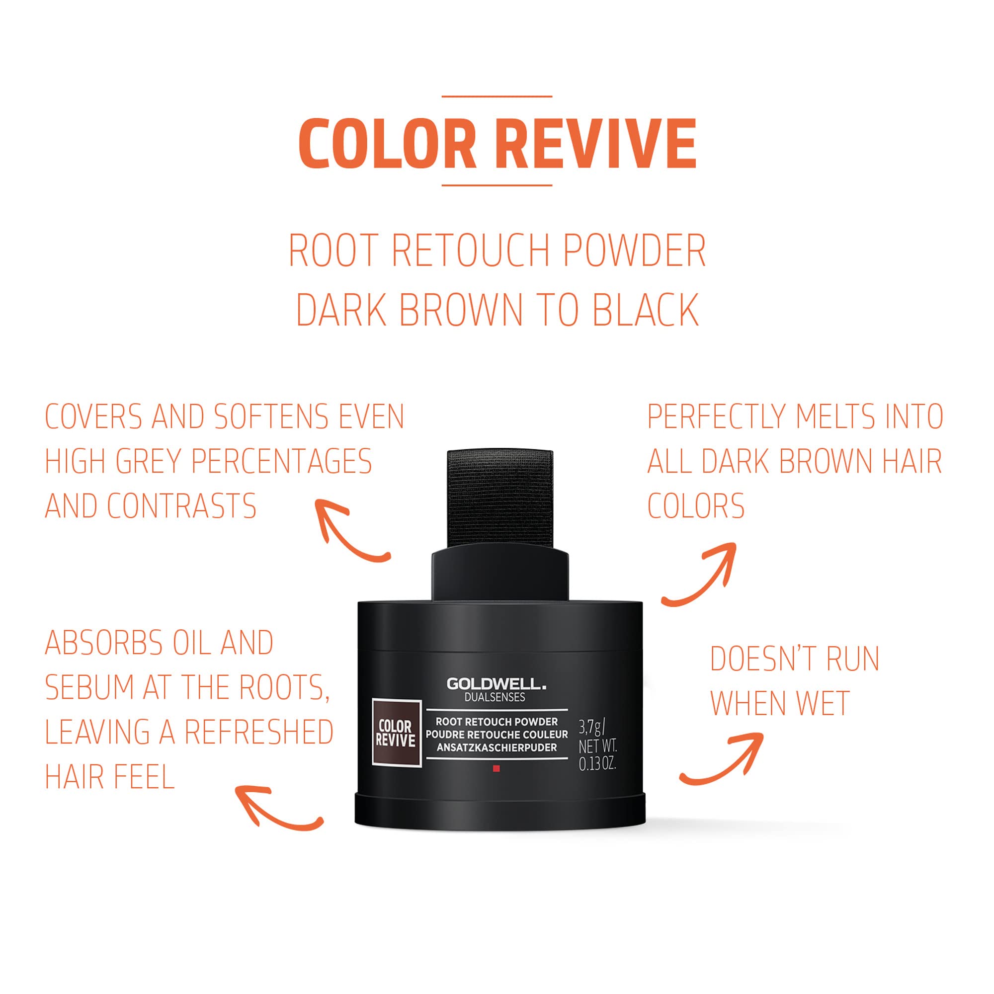 Foto 2 | Ansatzkaschierpuder Goldwell Dualsenses Color Revive Castaño Oscuro - Venta Internacional.