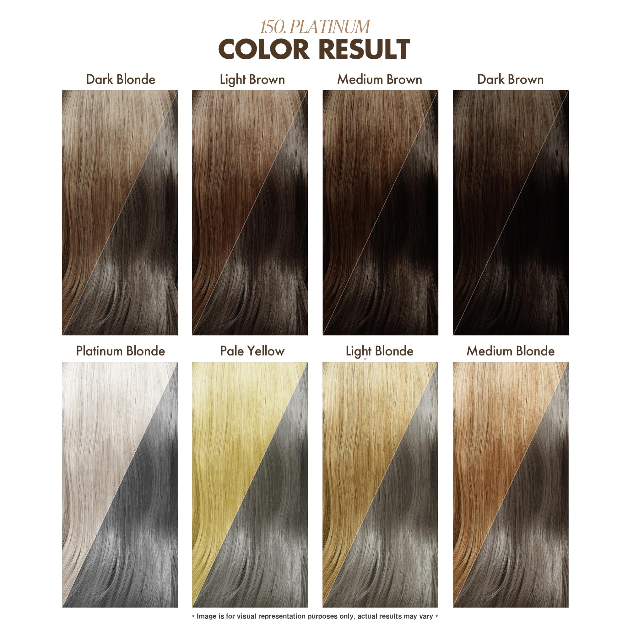 Foto 3 | Tinte Para El Cabello Adore Semi Permanent Silver 150 Platinum 120 Ml X2 - Venta Internacional.