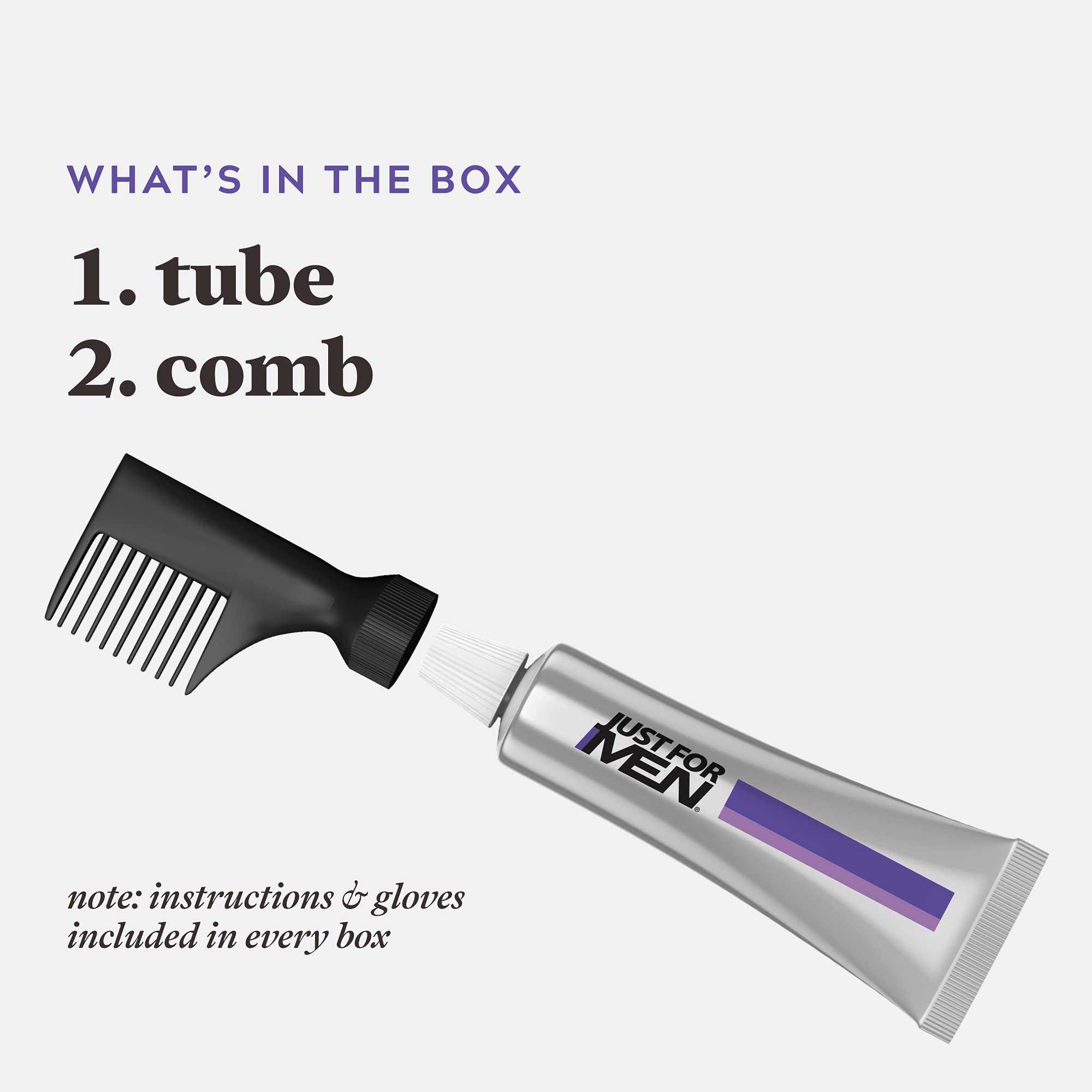 Foto 4 pulgar | Kit de Coloración de Cabello Touch Of Grey Black para Hombres 3 Piezas - Venta Internacional