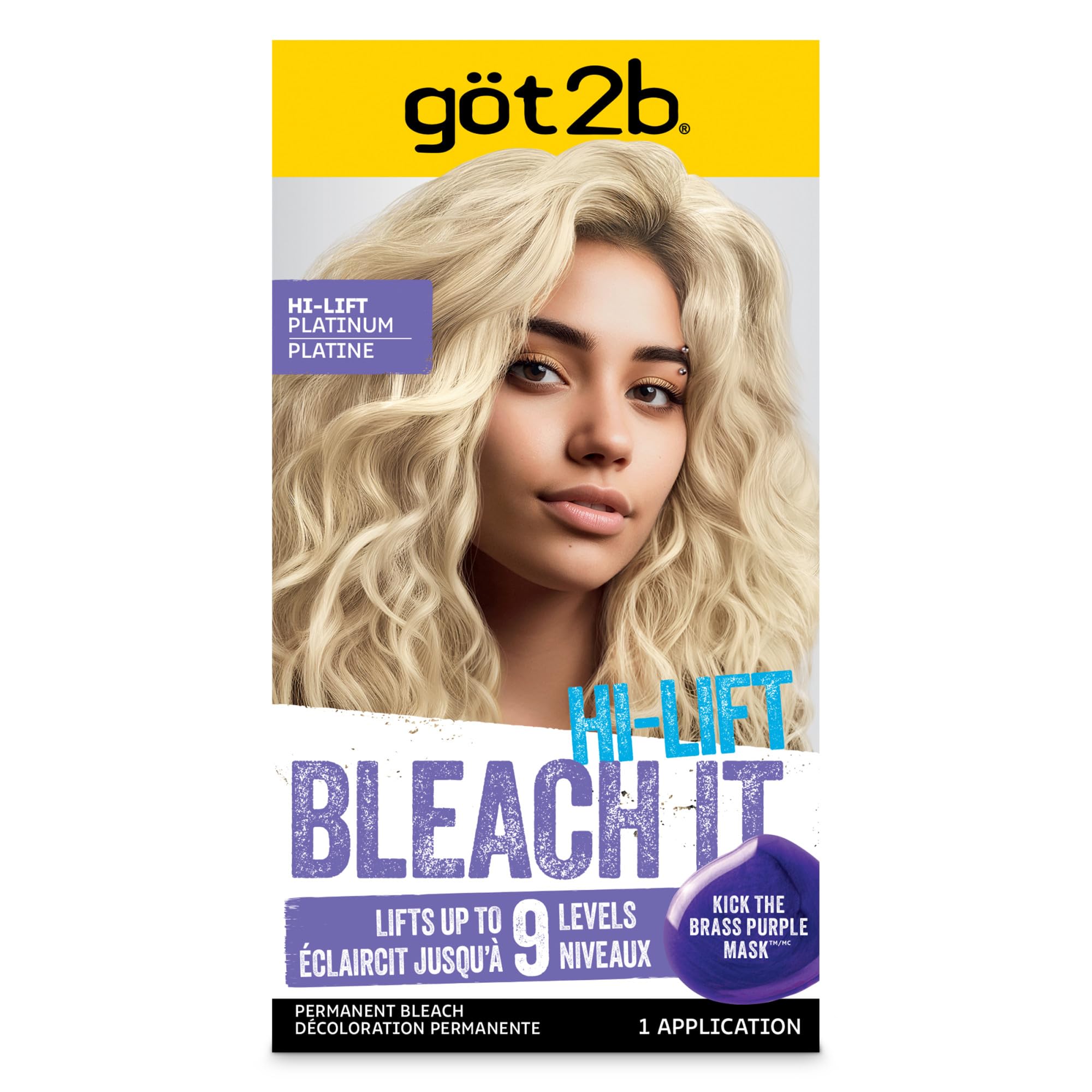 Foto 2 pulgar | Blanqueador Para Cabello Got2b Bleach It Hi-lift Platinum 9 Levels Lift - Venta Internacional.