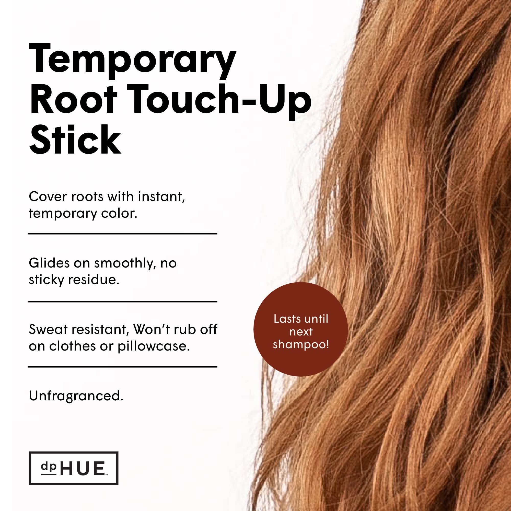 Foto 3 pulgar | Tinte Temporal Para Cabello Root Touch-up Stick Dphue, Rojo - Venta Internacional.