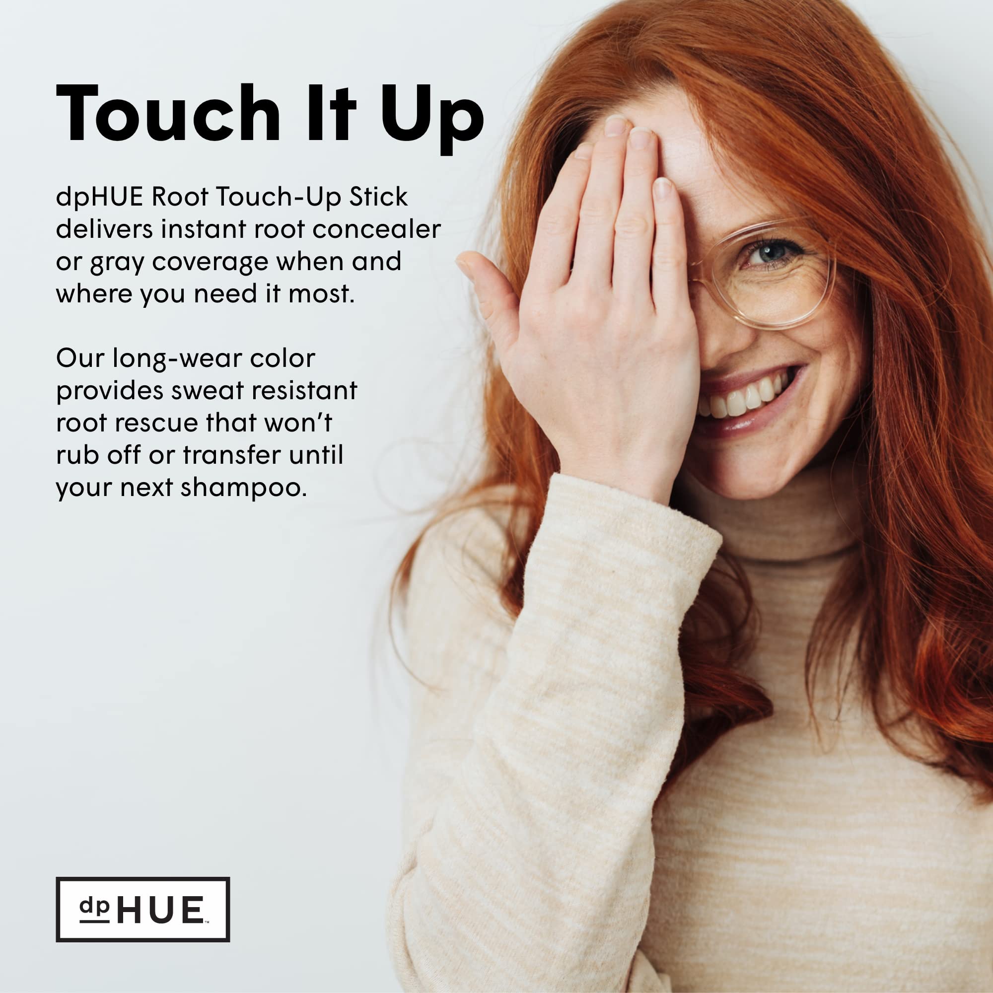 Foto 6 pulgar | Tinte Temporal Para Cabello Root Touch-up Stick Dphue, Rojo - Venta Internacional.