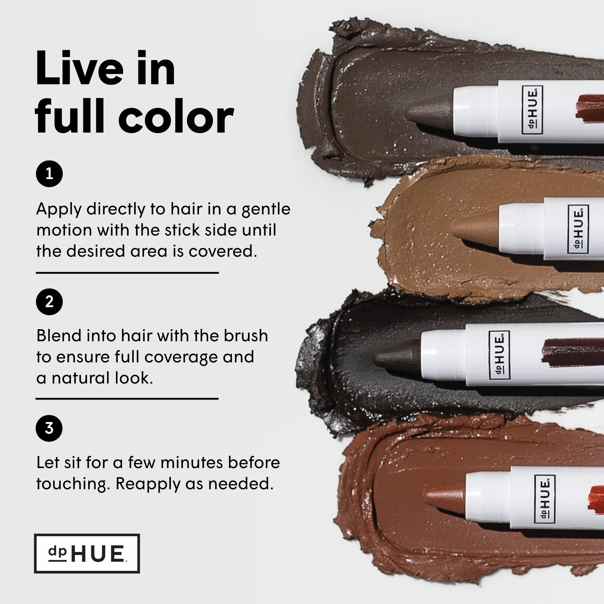 Foto 4 pulgar | Root Touch-up Stick Dphue, Tinte Temporal Para Cabello Rubio - Venta Internacional.
