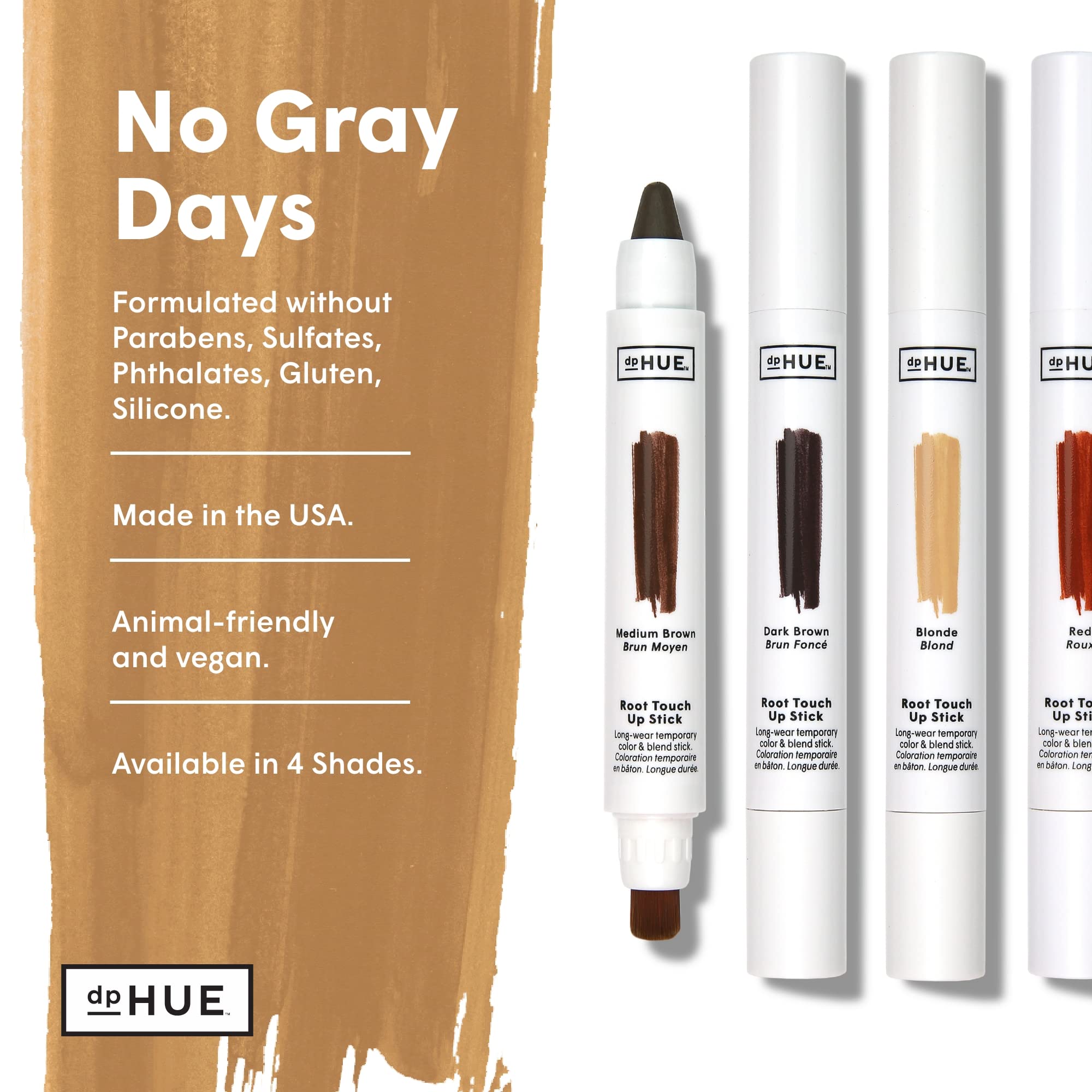 Foto 7 pulgar | Root Touch-up Stick Dphue, Tinte Temporal Para Cabello Rubio - Venta Internacional.