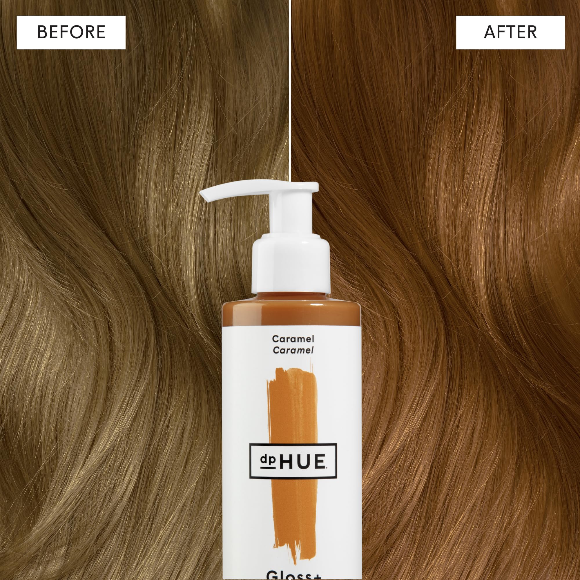 Foto 3 | Brillo Acondicionador Semipermanente Dphue Gloss+ Caramel 190 Ml - Venta Internacional.