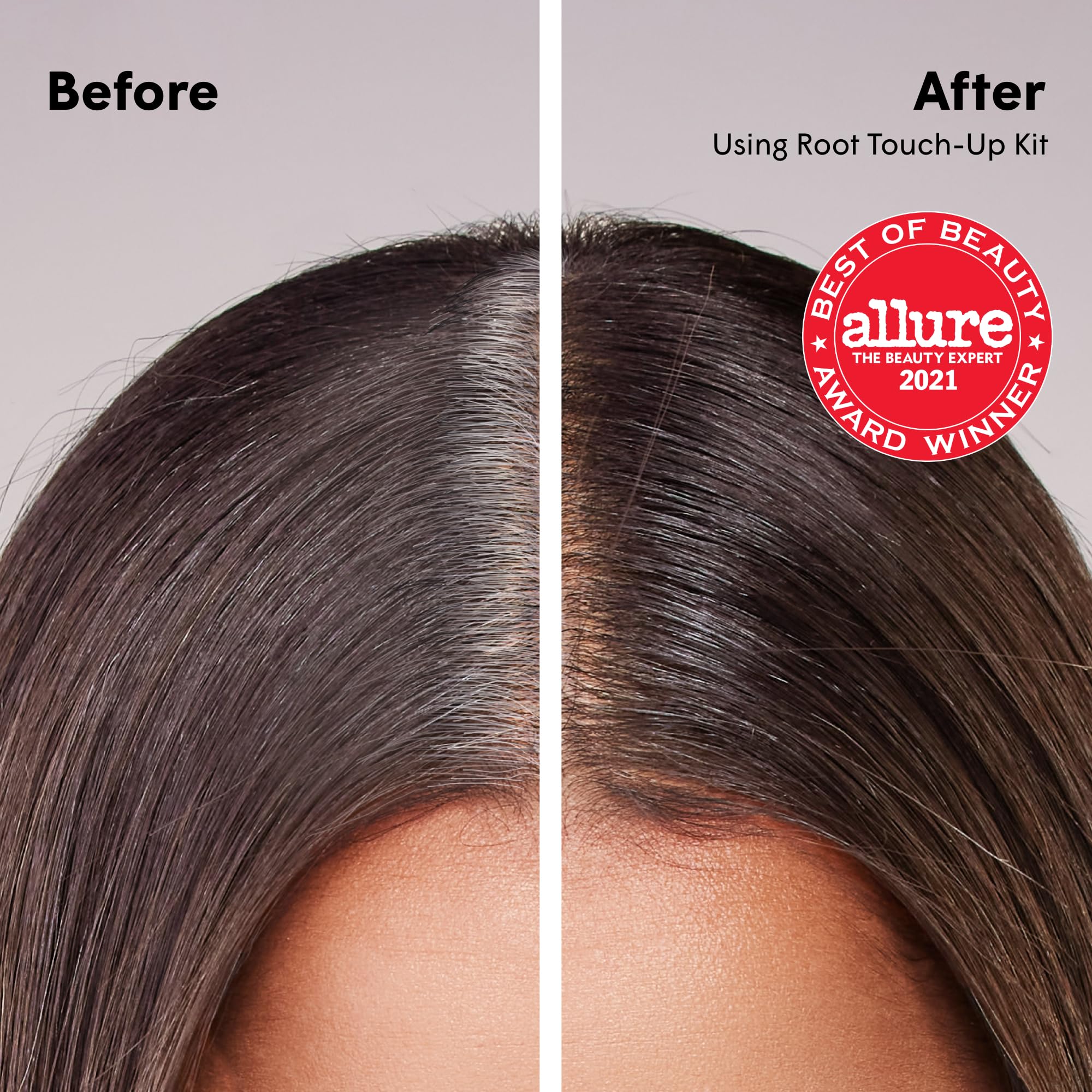 Foto 6 pulgar | Brillo Para El Cabello Dphue Gloss+ Marrón Medio Con Kit De Retoque De Raíces - Venta Internacional.