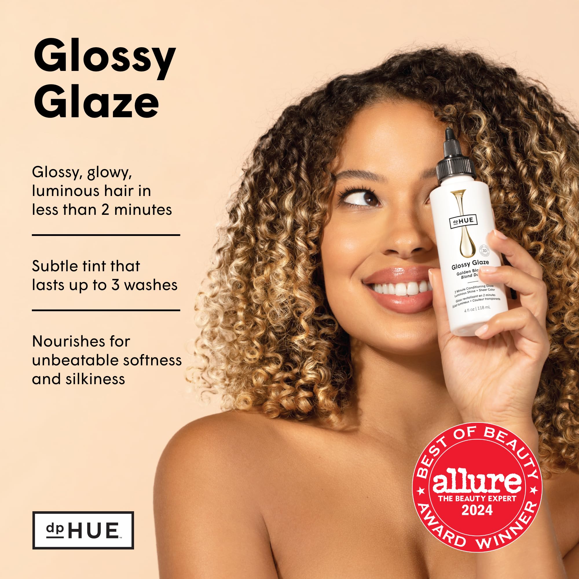 Foto 3 pulgar | Esmalte Acondicionador Dphue Glossy Glaze Golden Blonde 120 Ml - Venta Internacional.
