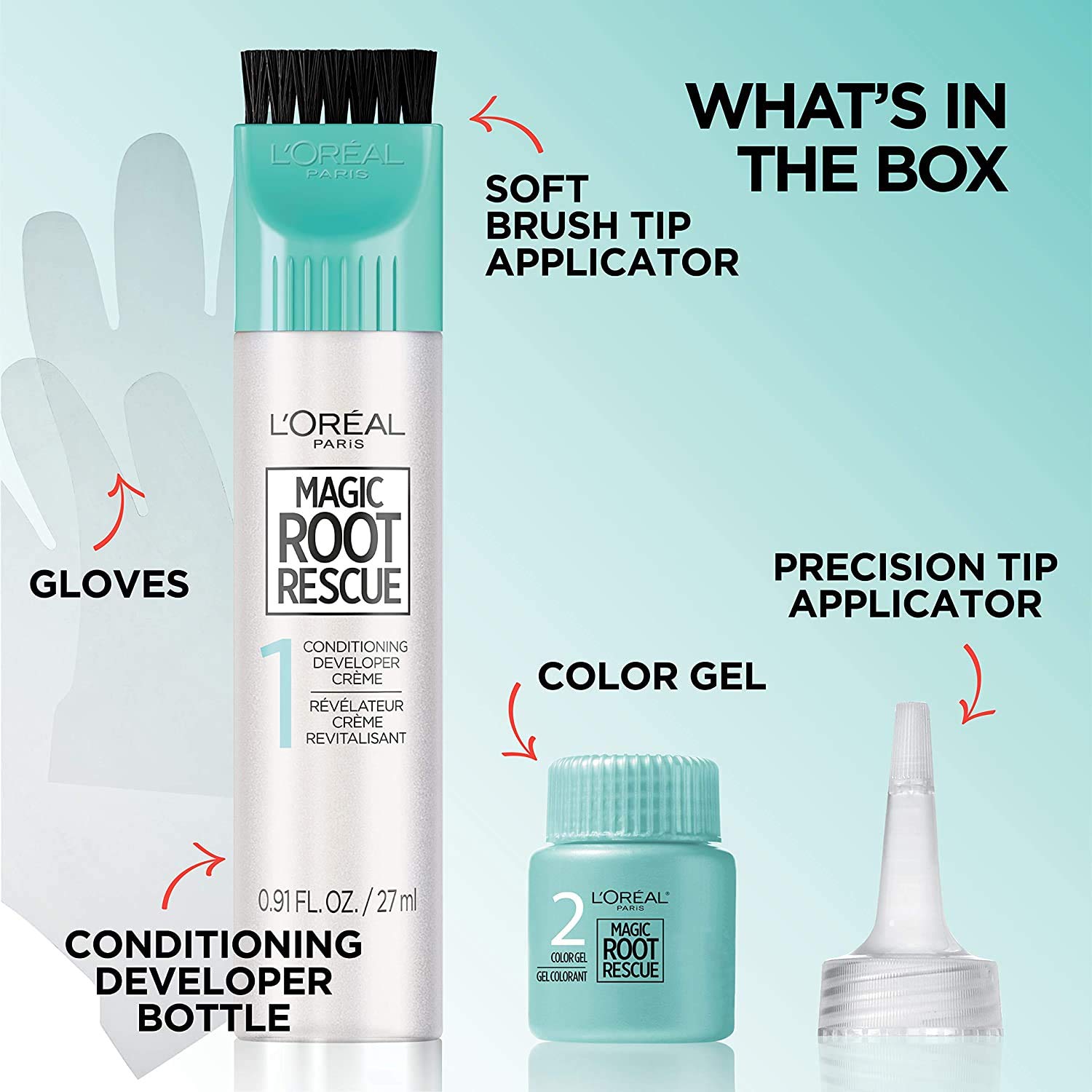 Foto 4 pulgar | Tinte De Pelo L'oréal Paris Root Rescue Light Golden Brown, Paquete De 2 - Venta Internacional.