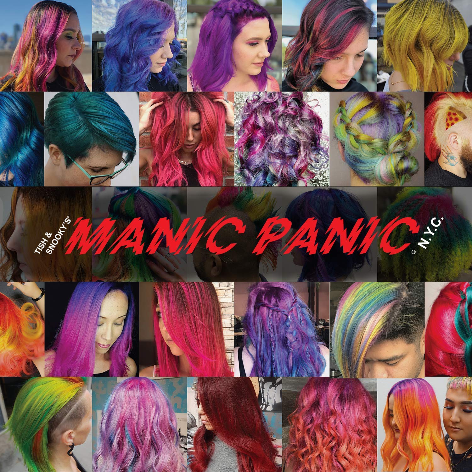 Foto 7 pulgar | Spray Temporal Para Teñir El Cabello Manic Panic Amplified Wildfire - Venta Internacional.