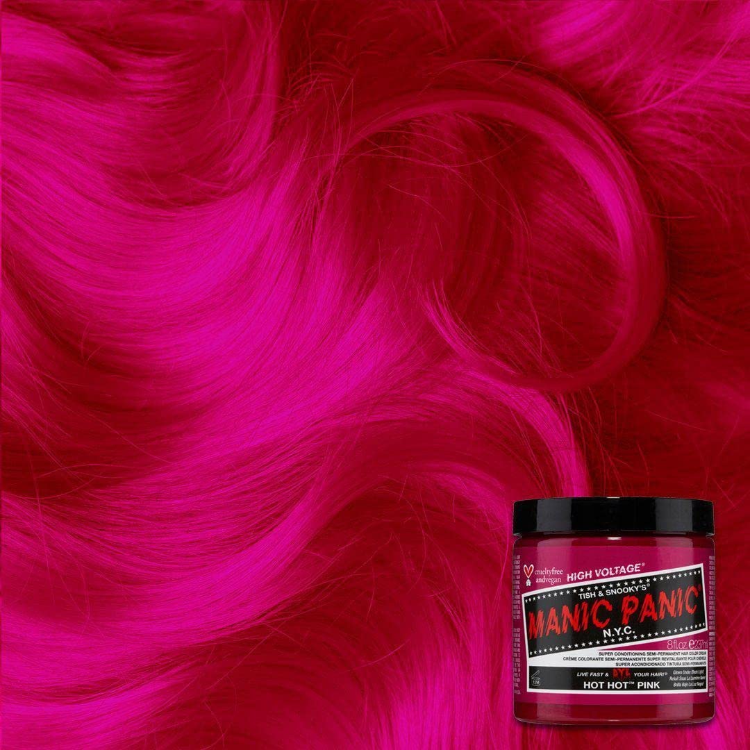 Foto 3 pulgar | Tinte Para El Cabello Manic Panic Classic Hot Pink Semi Permanente - Venta Internacional.