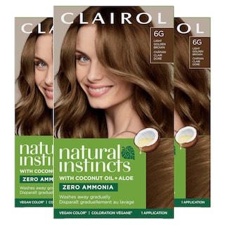 Foto 1 | Tinte Para El Cabello Clairol Natural Instincts Demi-permanent 6g Brown X3 - Venta Internacional.