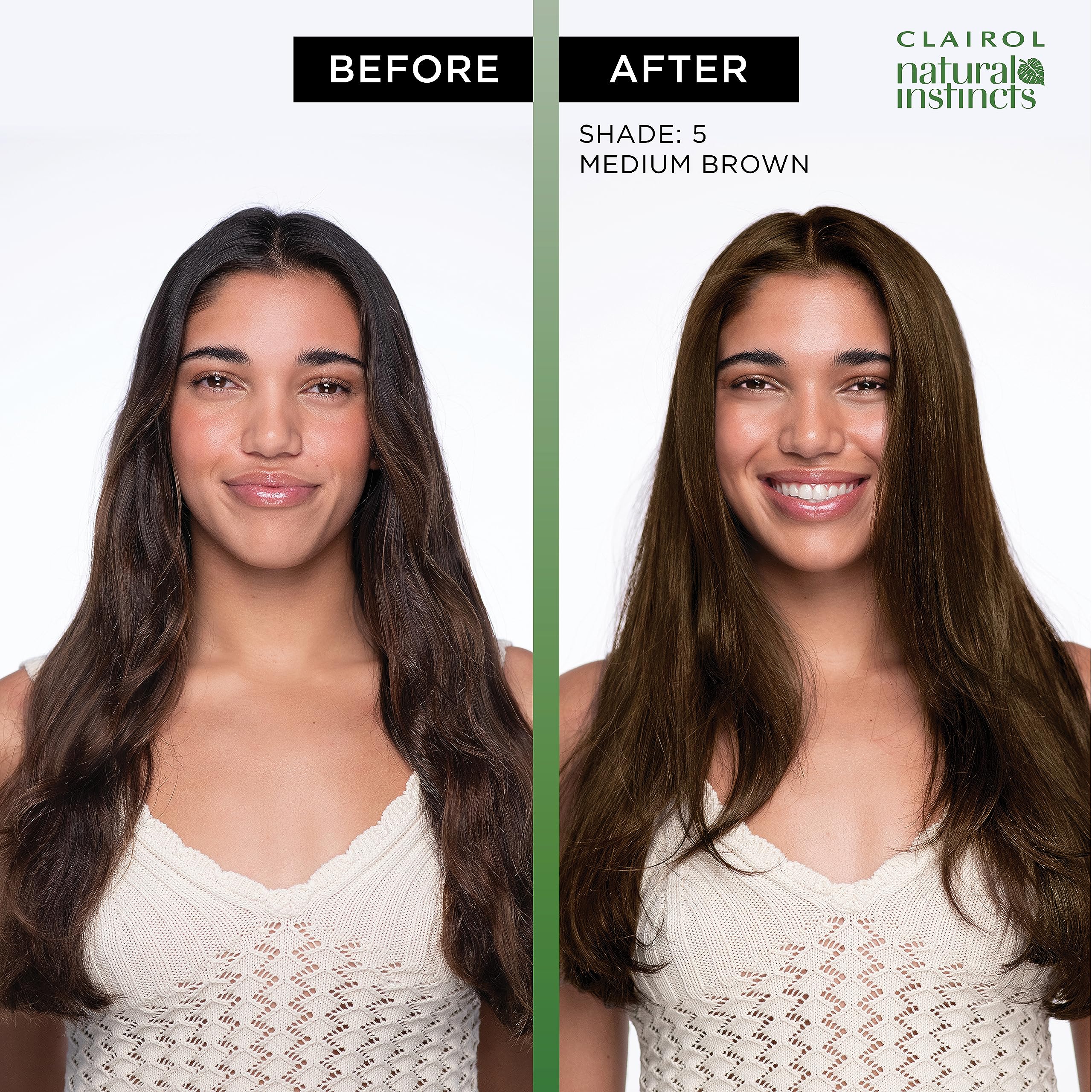 Foto 4 pulgar | Tinte Para El Cabello Clairol Natural Instincts Demi-permanent 6g Brown X3 - Venta Internacional.