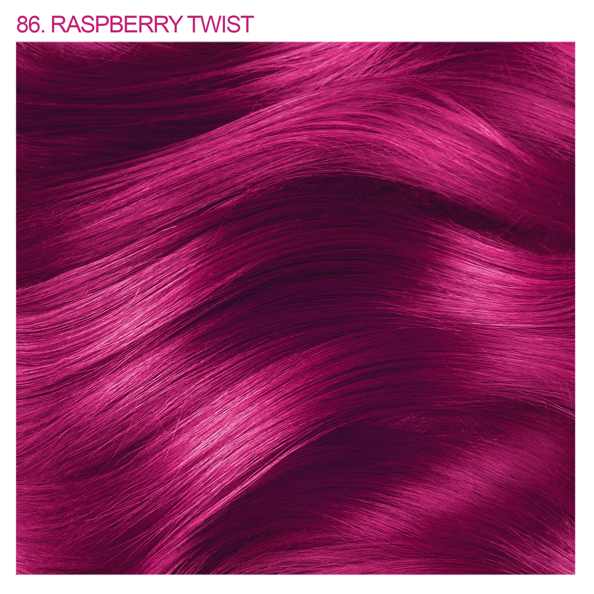 Foto 2 | Tinte Para El Cabello Adore Semi Permanent 086 Raspberry Twist 120 Ml X2 - Venta Internacional.