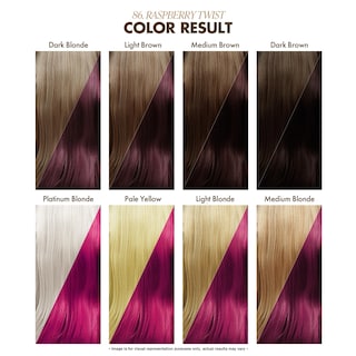 Foto 3 | Tinte Para El Cabello Adore Semi Permanent 086 Raspberry Twist 120 Ml X2 - Venta Internacional.