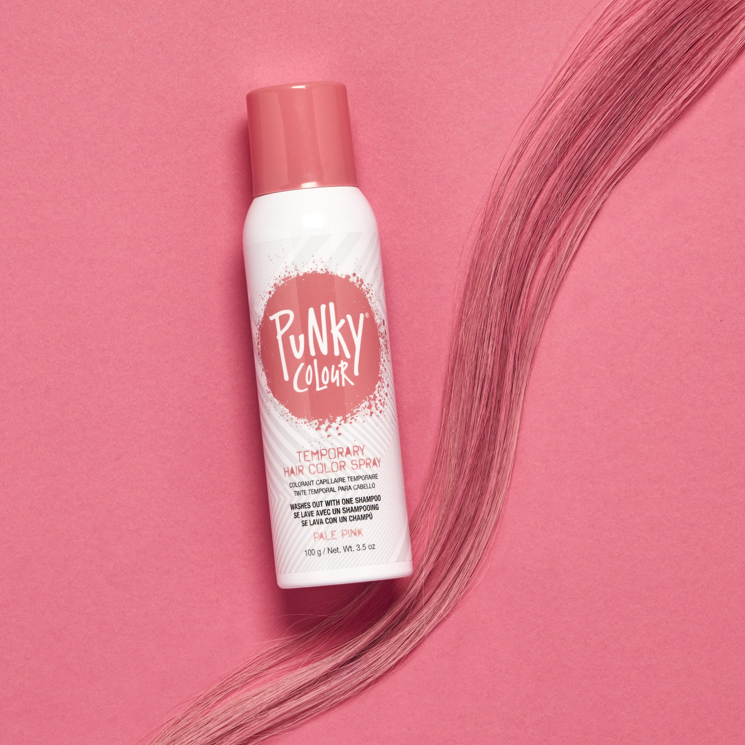Foto 6 pulgar | Spray Temporal Para Teñir El Cabello Punky Pastel, Rosa Pálido, 100 Ml, Paquete De 2 - Venta Internacional.