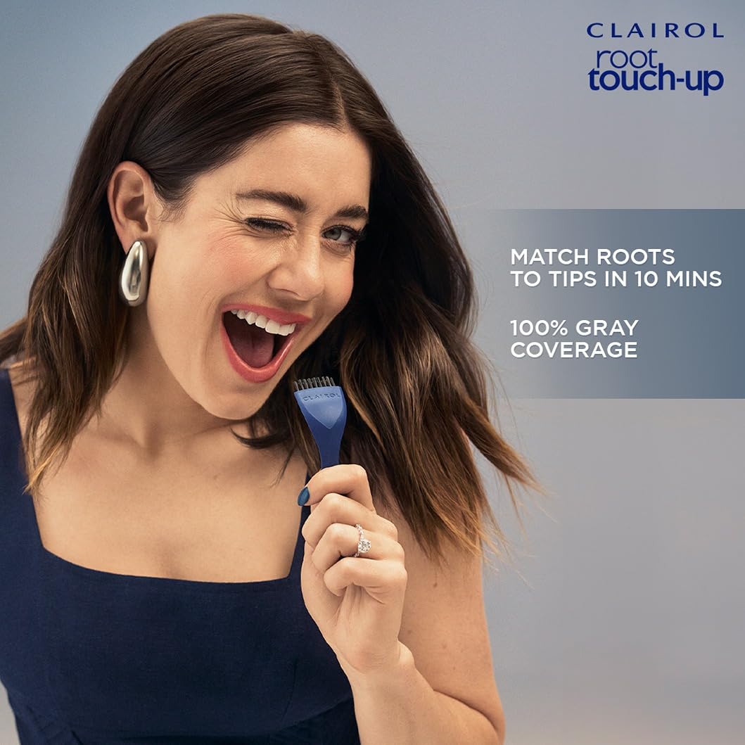 Foto 2 | Tinte Para El Cabello Clairol Root Touch-up Nice'n Easy 4 Dark Brown X2 - Venta Internacional.