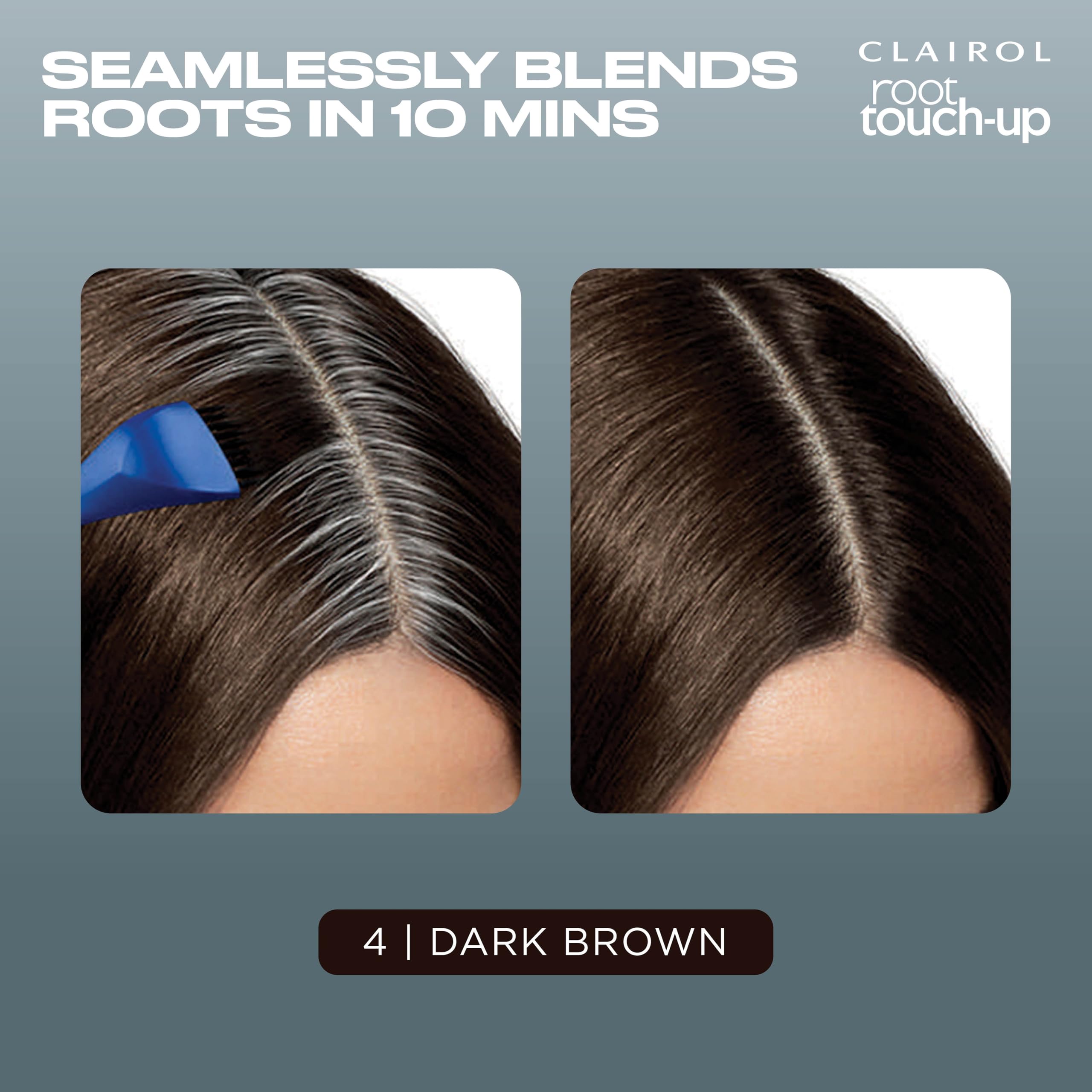 Foto 4 pulgar | Tinte Para El Cabello Clairol Root Touch-up Nice'n Easy 4 Dark Brown X2 - Venta Internacional.