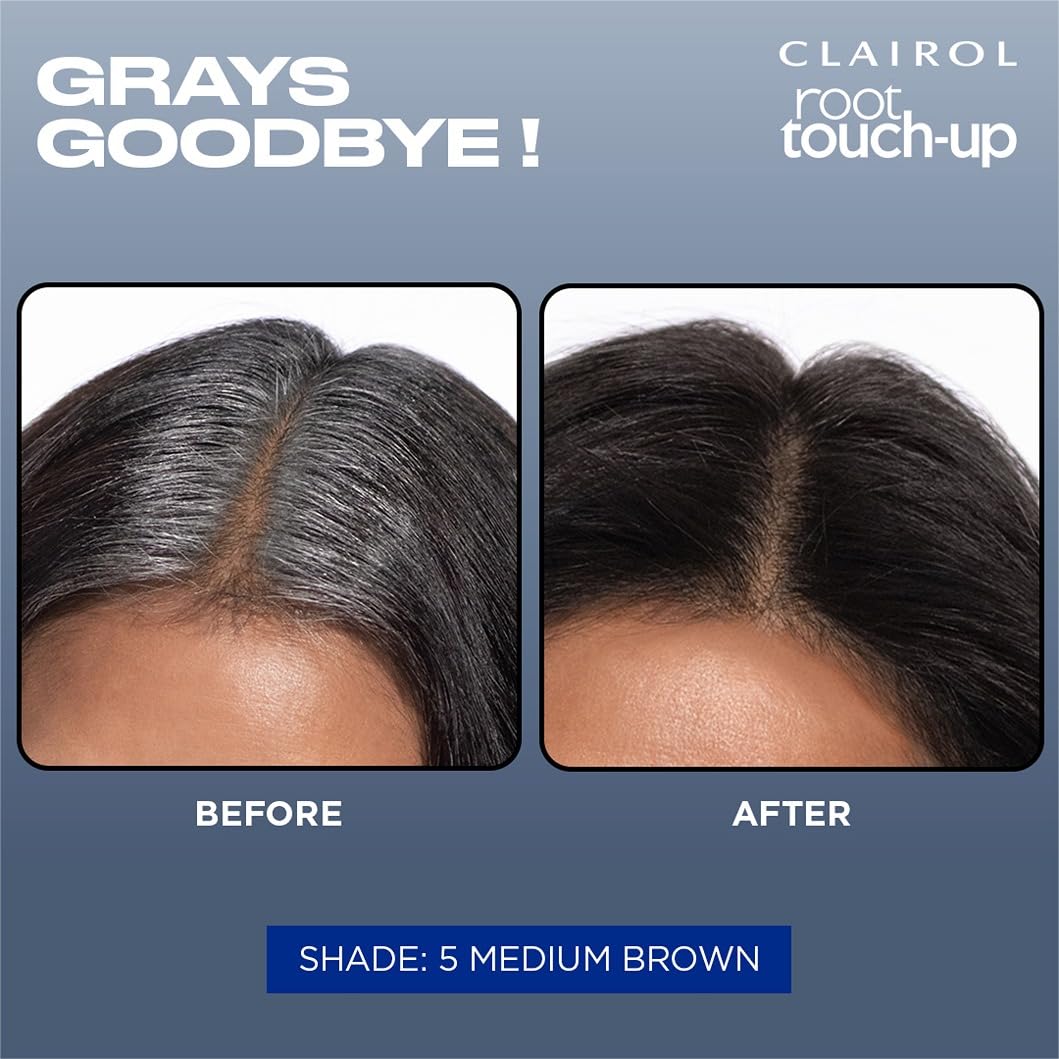 Foto 5 | Tinte Para El Cabello Clairol Root Touch-up Nice'n Easy 4 Dark Brown X2 - Venta Internacional.