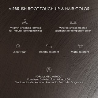 Foto 2 | Tinte Para El Cabello Temptu Airbrush Root Touch-up Castaño, 15 Ml - Venta Internacional.