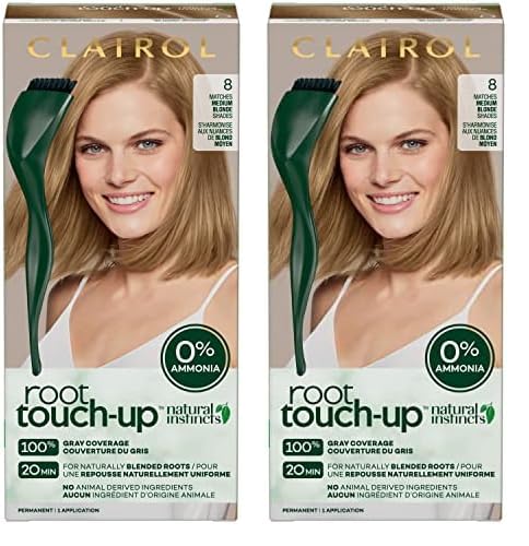 Foto 2 pulgar | Tinte Para El Cabello Clairol Root Touch-up Natural Instincts 8 Rubio Medio - Venta Internacional.