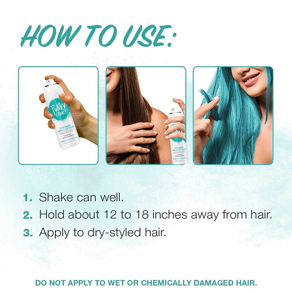 Foto 6 | Spray Temporal Para Teñir El Cabello Punky Brand Perfectly Peacock, 200 Ml - Venta Internacional.