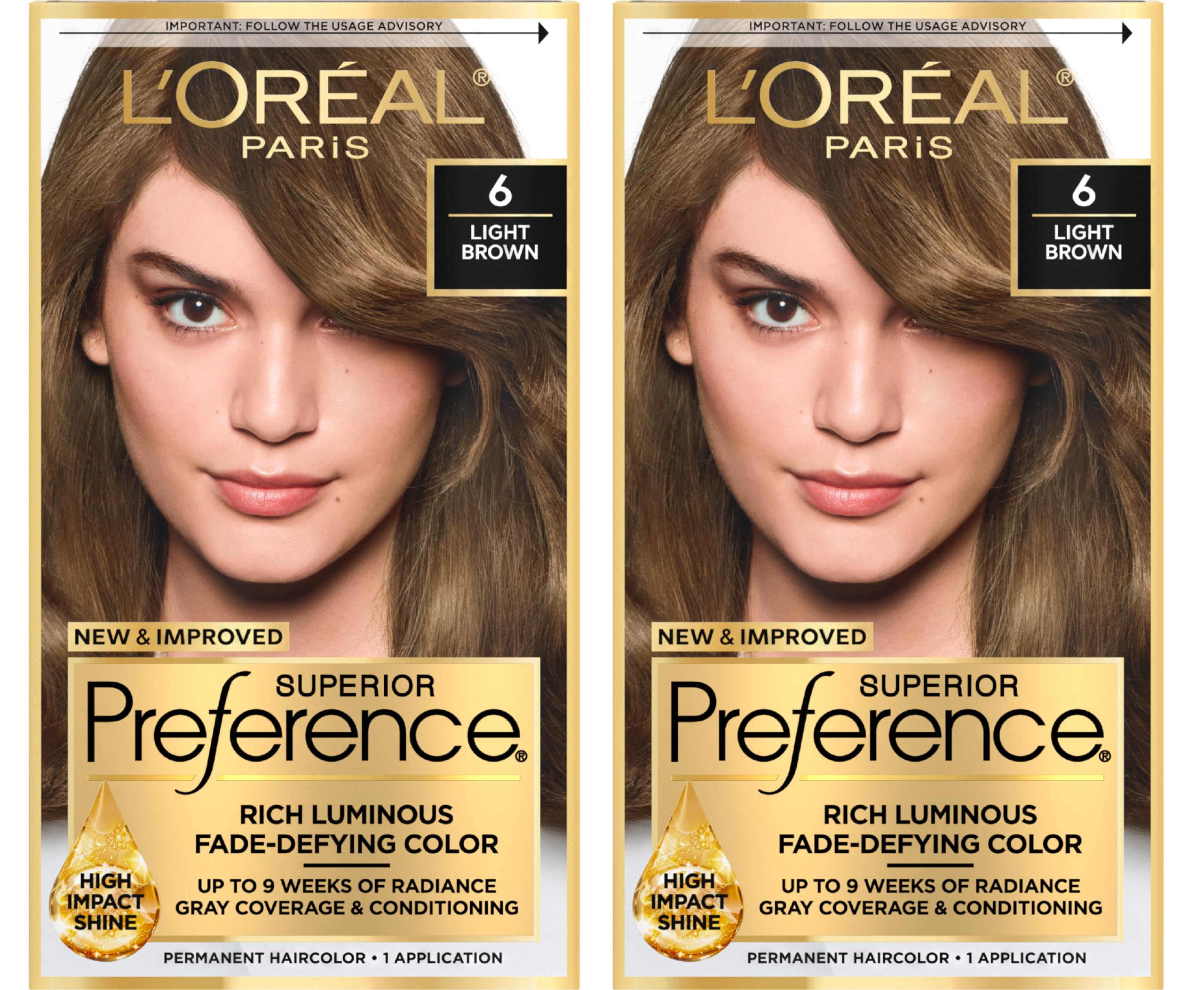 Tinte para Cabello L'oreal Paris Superior Preference Light Brown 6 - Venta Internacional