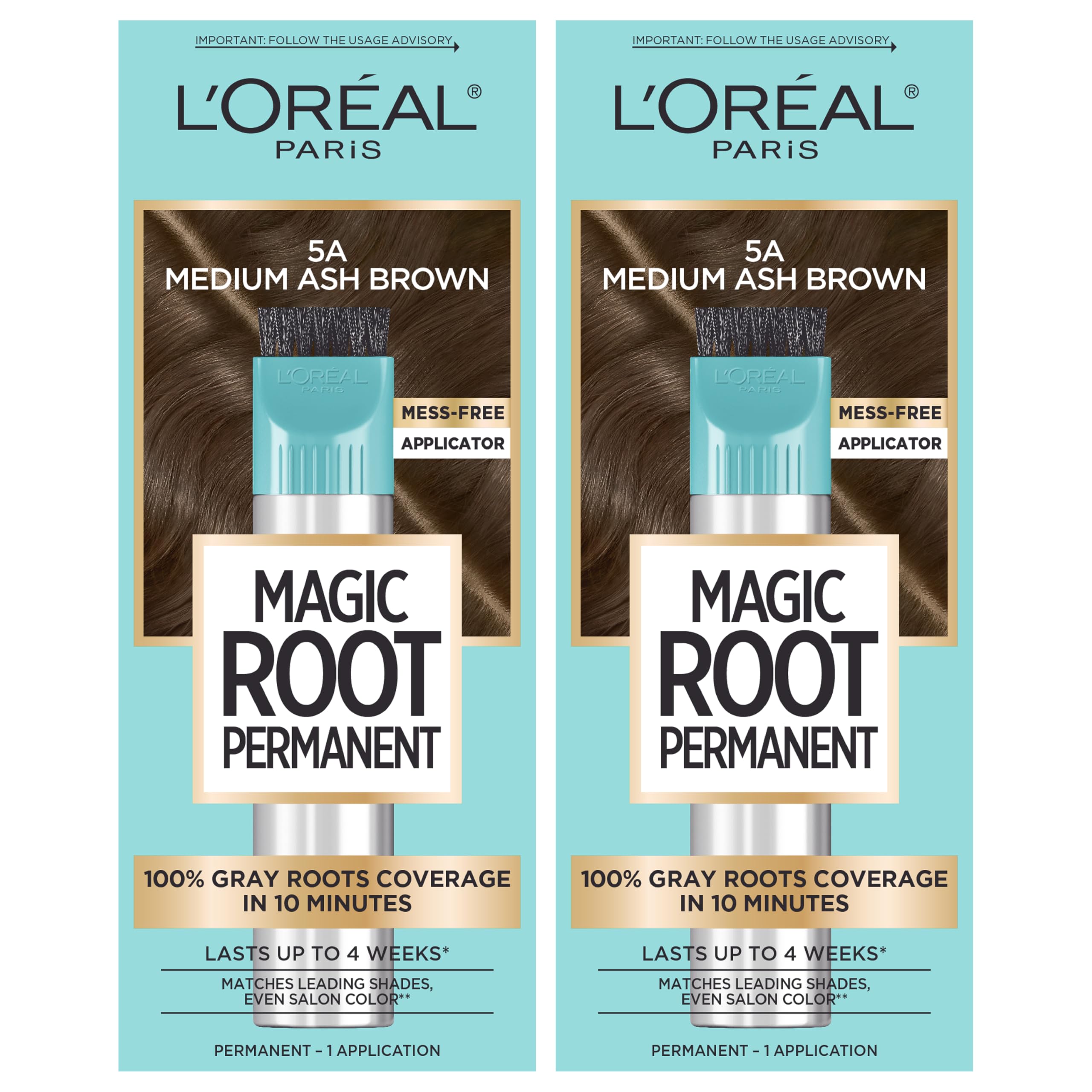 Foto 1 | Kit de Tinte para Cabello L'oréal Paris Magic Root 5a Medium Ash Brown - Venta Internacional