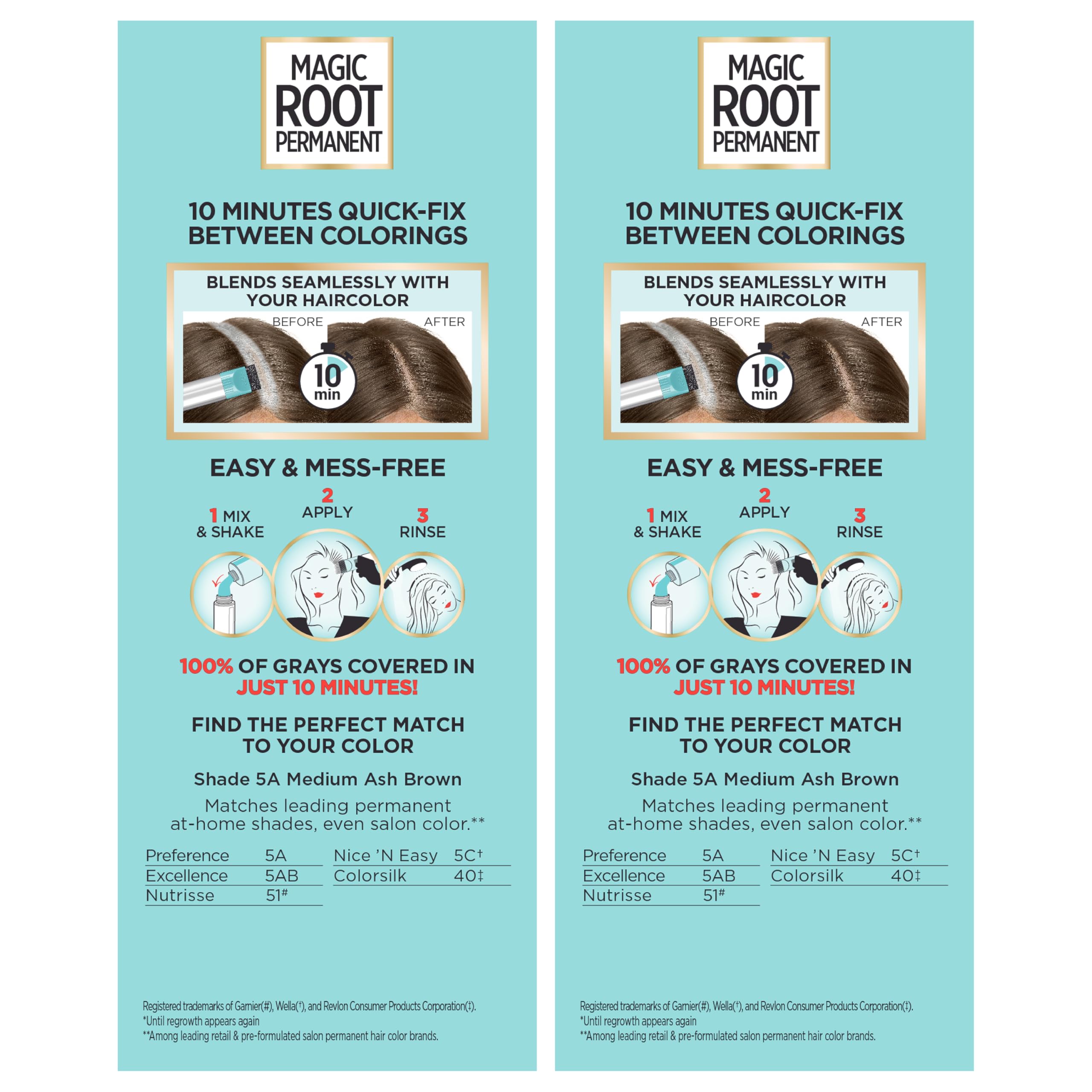 Foto 5 pulgar | Kit de Tinte para Cabello L'oréal Paris Magic Root 5a Medium Ash Brown - Venta Internacional
