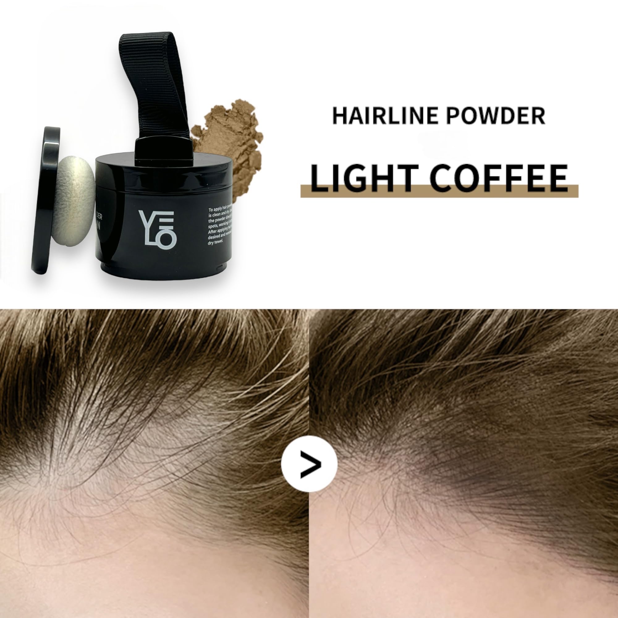 Foto 7 pulgar | Hairline Powder Velo Instant Root Touch Up Café Claro - Venta Internacional