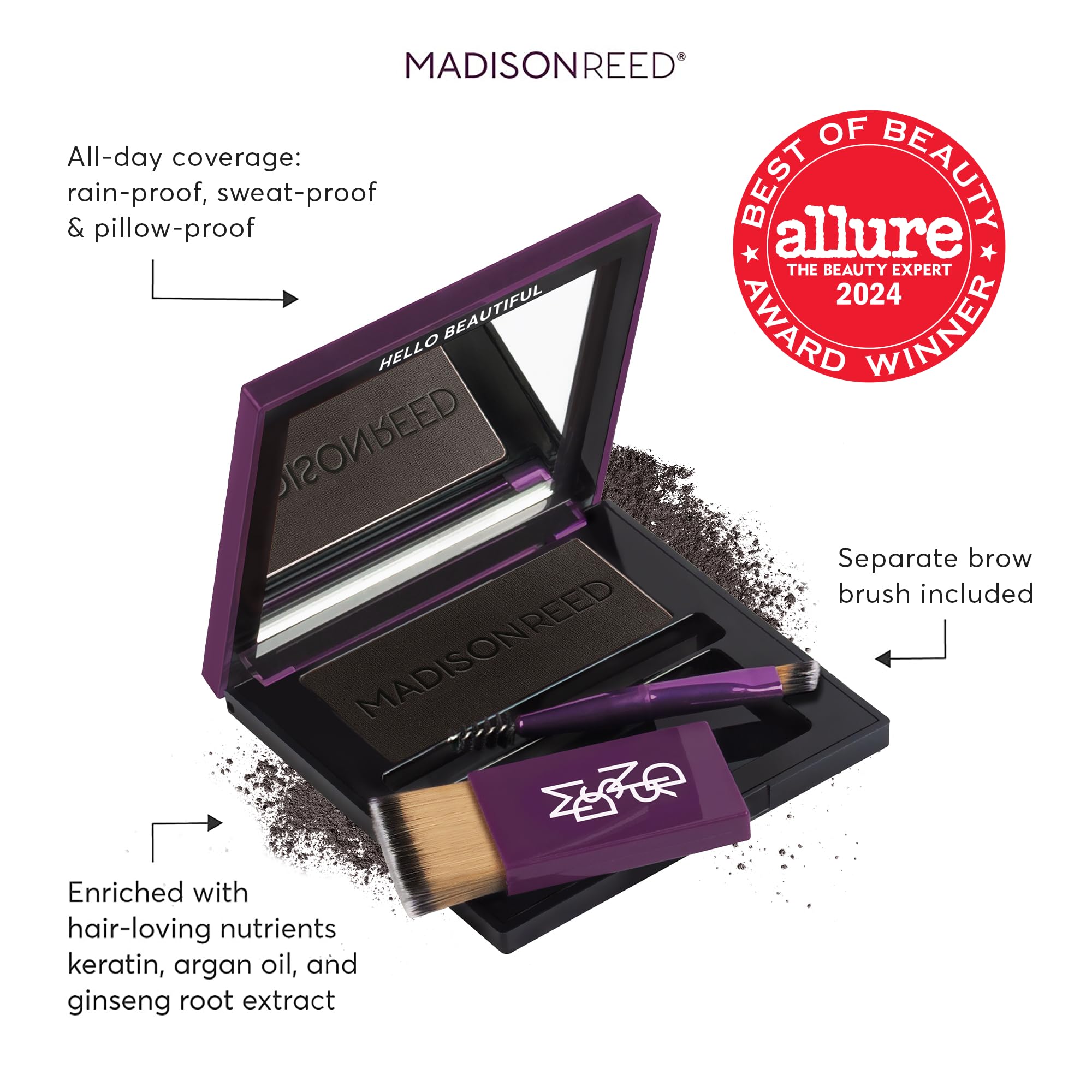 Foto 2 | Relleno de Cejas Madison Reed Legno Black - Venta Internacional