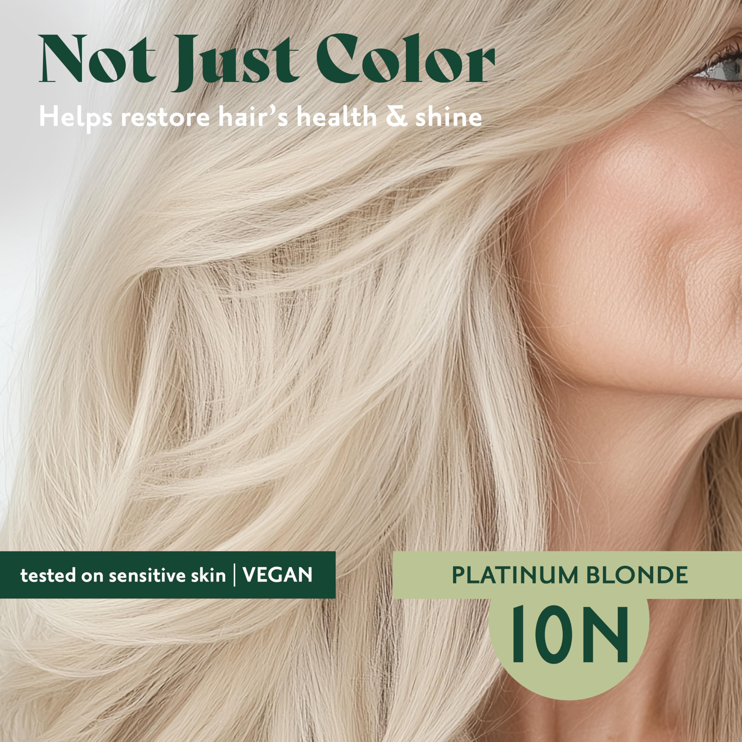 Foto 5 pulgar | Tinte para el Cabello Herbatint 10n Platinum Blonde 170 ml Sin Amoniaco Vegano - Venta Internacional