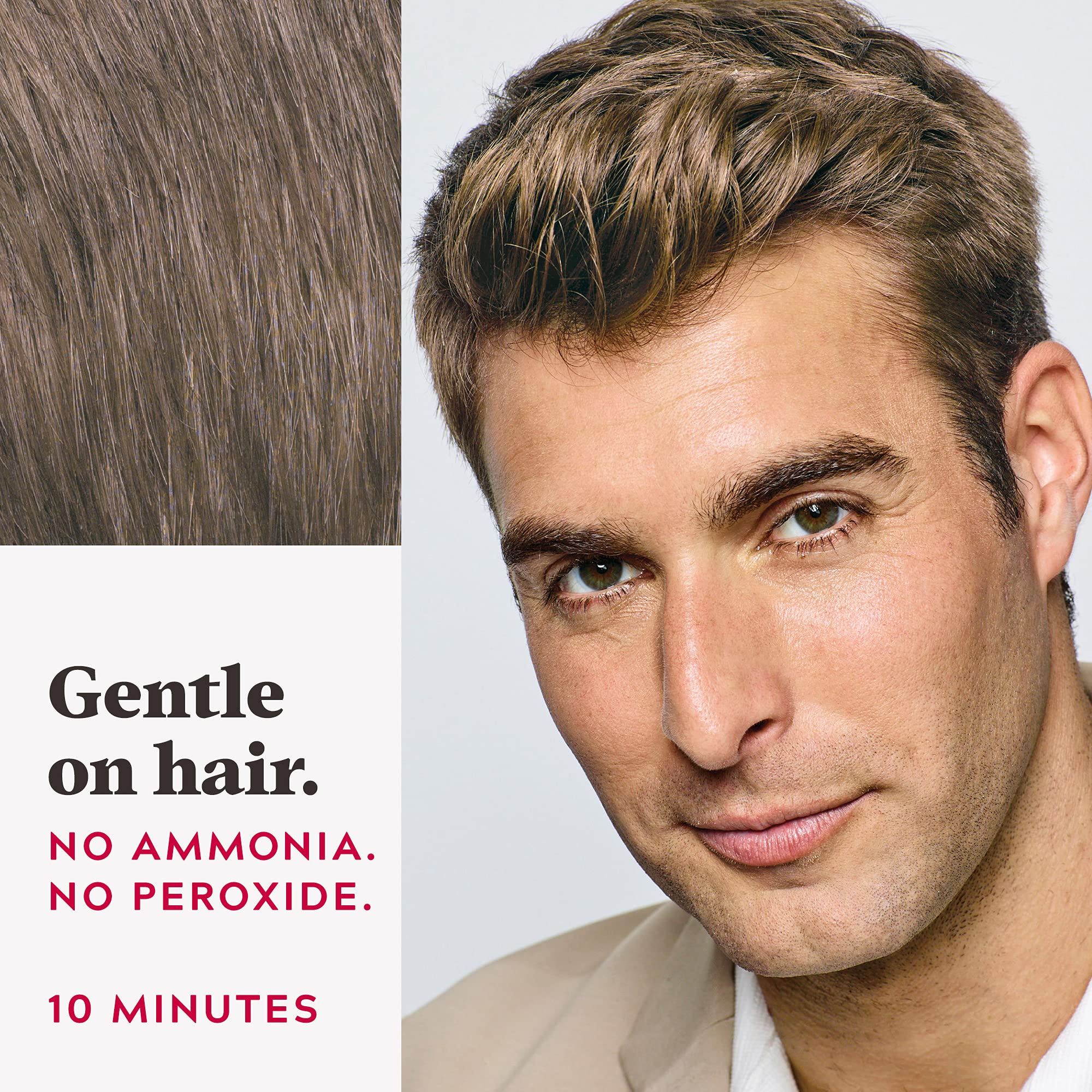Foto 4 | Tinte para Cabello Just For Men Light Brown 3 Piezas-Venta Internacional