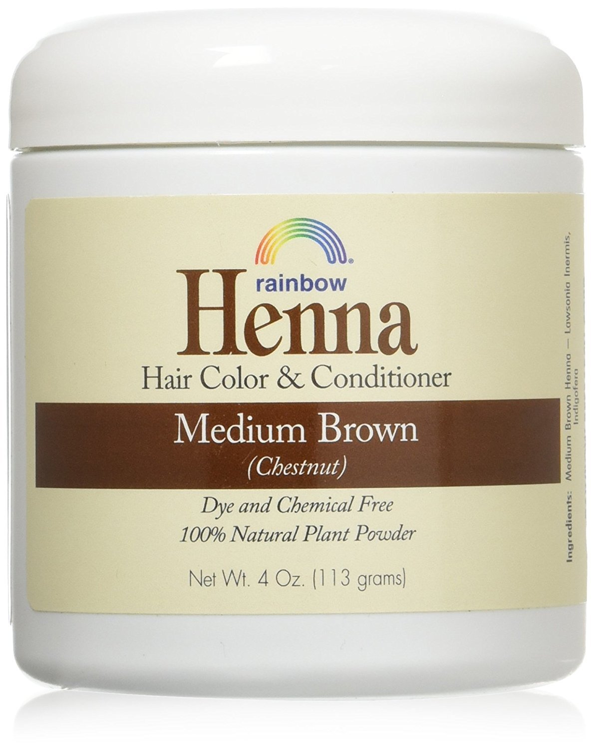Foto 2 pulgar | Tinte de Pelo Rainbow Research Henna Persian Med Brown 120 ml - Venta Internacional