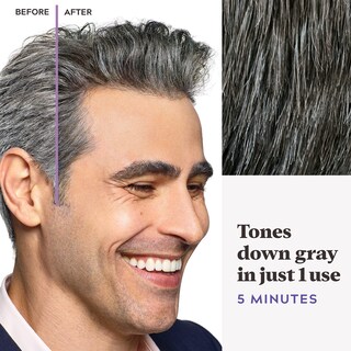 Foto 4 | Kit de Coloración de Cabello Solo para Hombres Touch Of Grey Dark Brown T-45 - Venta Internacional