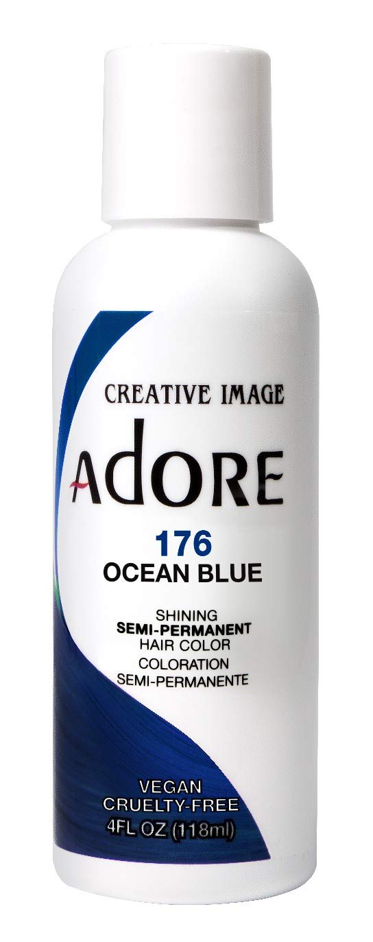 Foto 2 pulgar | Tinte para el Cabello Adore 176 Ocean Blue de 118 ml-Venta Internacional