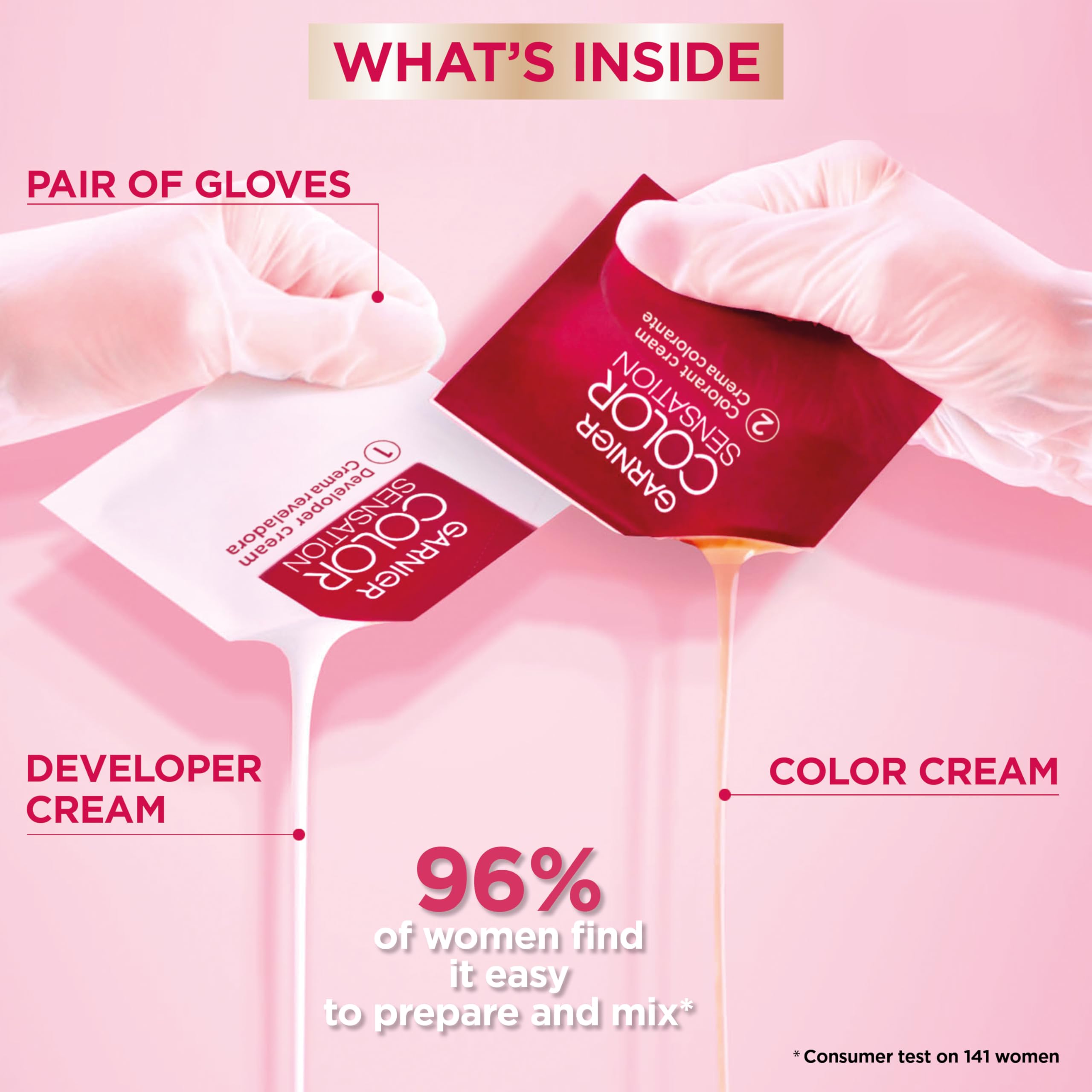Foto 7 pulgar | Tinte para Cabello Garnier Color Sensation Color Retouch Brown 5.0 X6 - Venta Internacional