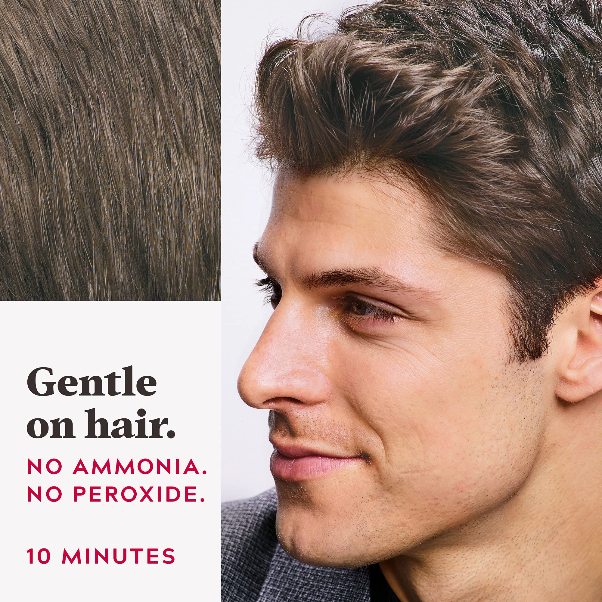 Foto 5 pulgar | Tinte para Cabello Just For Men Marrón Medio A-35 - Venta Internacional
