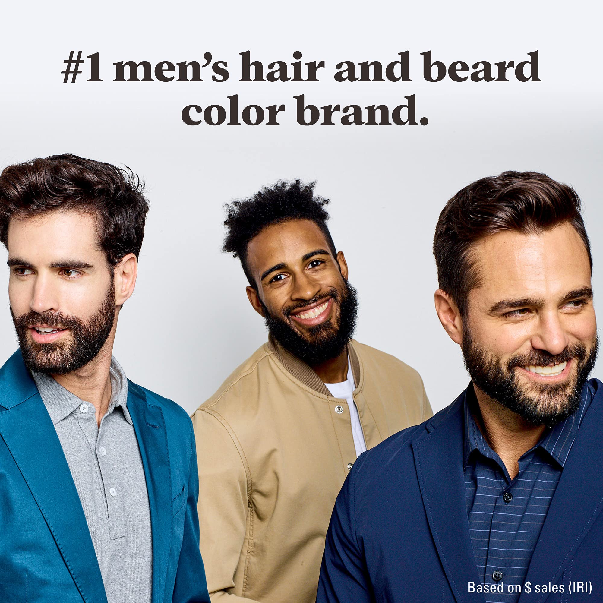 Foto 6 pulgar | Tinte Para Barba Solo Para Hombre, Bigote Y Barba, Marrón Oscuro Medio - Venta Internacional.