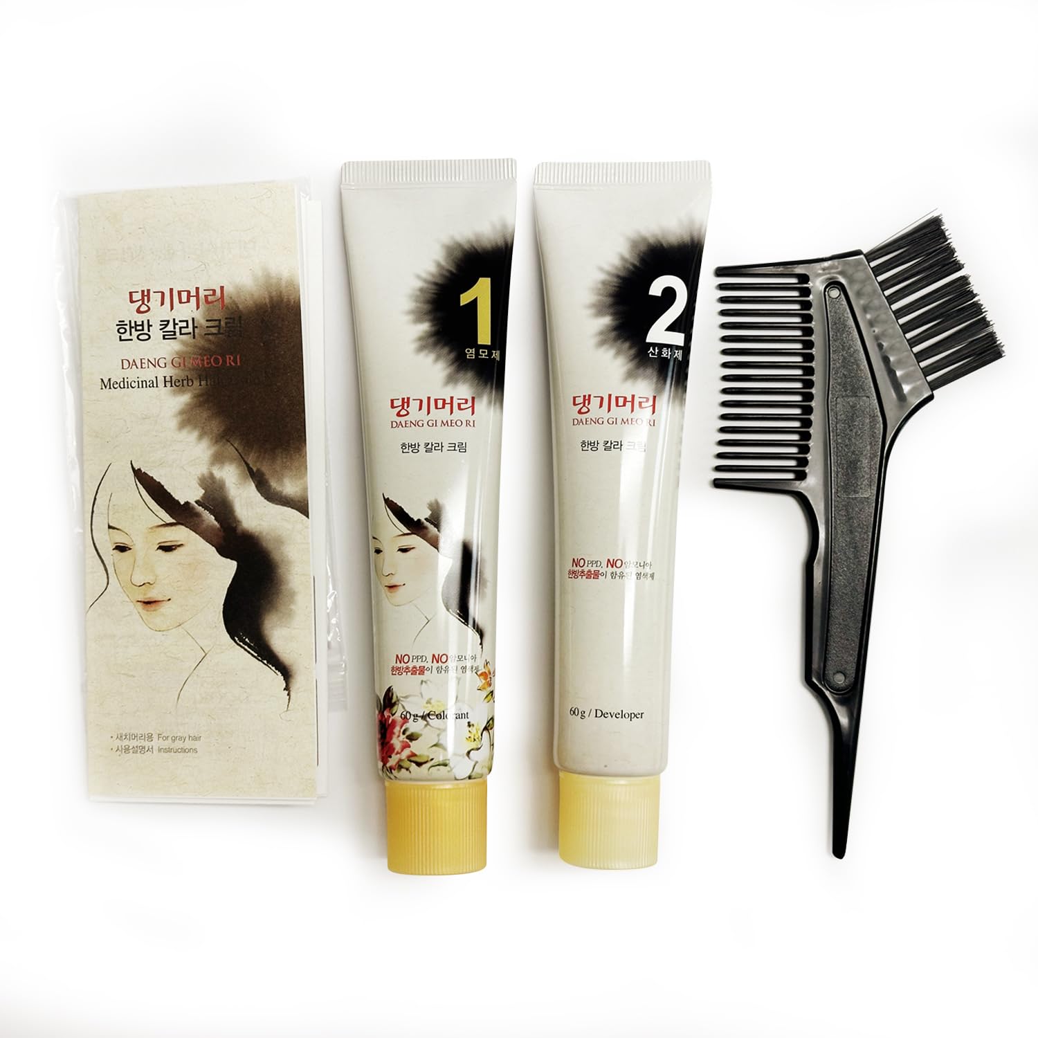Foto 4 pulgar | Tinte Para El Cabello En Crema Daeng Gi Meo Ri Natural Brown 150 Ml - Venta Internacional.