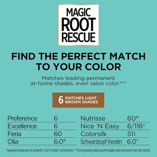 Foto 3 | Kit de Coloración para Cabello L'oreal Paris Magic Root Rescue 6 Castaño Claro- Venta Internacional
