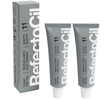 Foto 1 | Tinte Para El Cabello Refectocil Cream, Paquete De 2 Unidades, Grafito (#1 .1), Duradero - Venta Internacional.