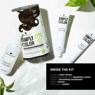Foto 6 | Tinte para el Cabello Schwarzkopf Simply Color 1.0 Jet Black 1 App - Venta Internacional